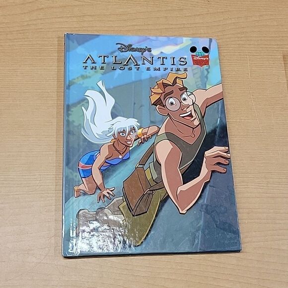 Disney's Atlantis "The Lost Empire" dvd and book - Picture 2 of 4